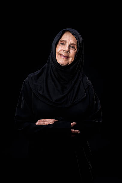 istock Smiling senior muslim woman 136294355