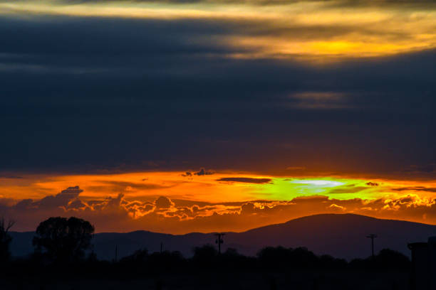 istock Dramatic vibrant sunset scenery in White Sulphur Springs, Montana 1362944234
