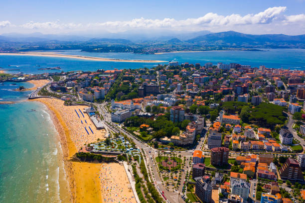 istock View from drone of Santander, Cantabria 1362950253