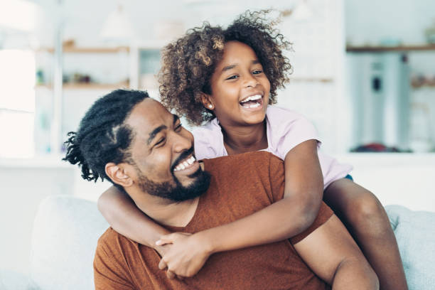istock Father and daughter having fun together 1362951613