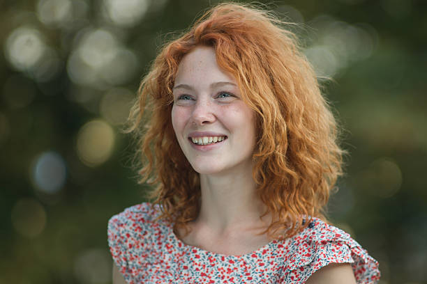 istock Smiling red-haired teen 136295241
