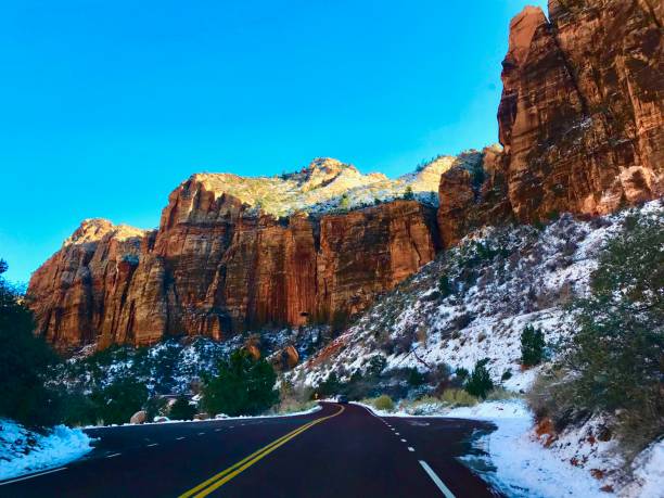 istock Winter in Zion National Park, Utah 1362953456