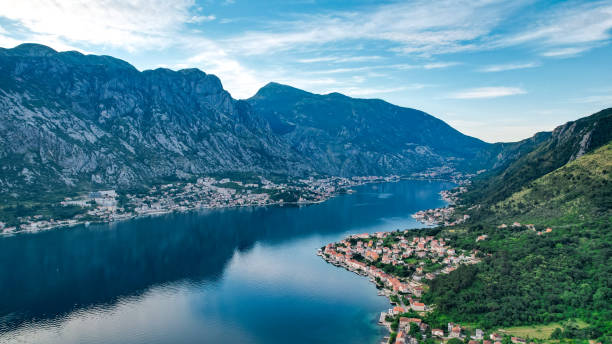 istock Scenic view on a sunny day on Boko Kotor Bay, Montenegro 1362954730