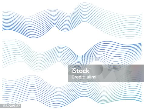 istock Abstract curved lines 1362959167