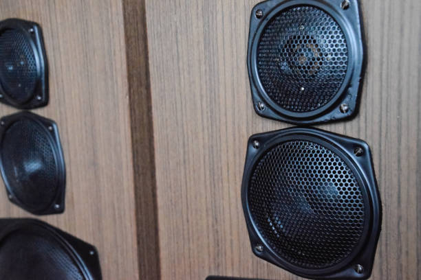 istock Large Soviet speakers Orbita 35as-016. Vintage 1362960500