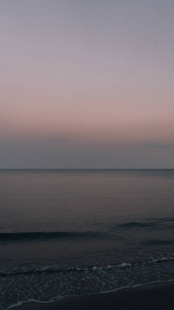 istock Pink sky over the sea 1362971324