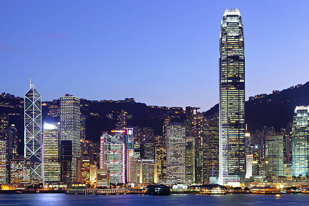 istock Hong Kong at night 136297143
