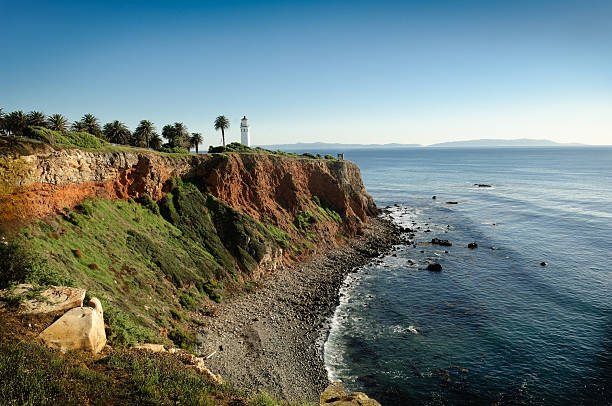 littoral californien - palos verdes photos et images de collection