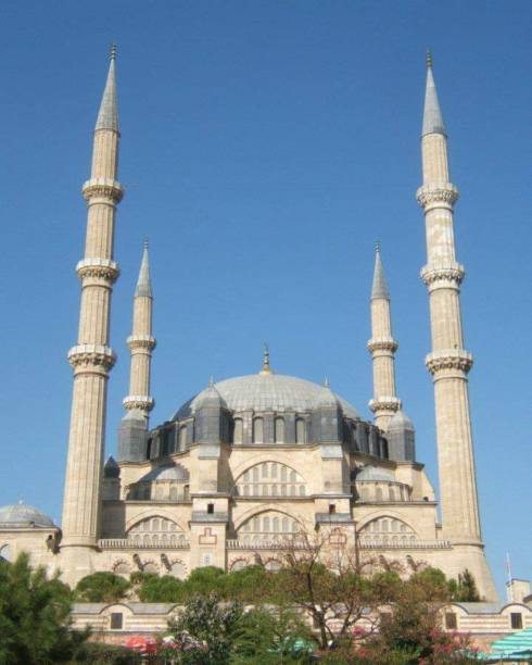 selim-moschee, edirne, türkei - sultan selim ii stock-fotos und bilder