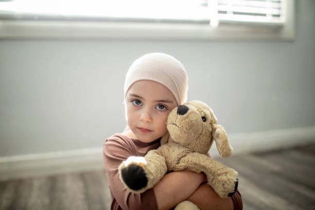 istock Cancer Patient and her Stuffed Animal 1362976367