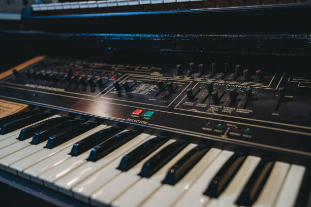 istock Recording equipment in a professional recording studio 1362977649