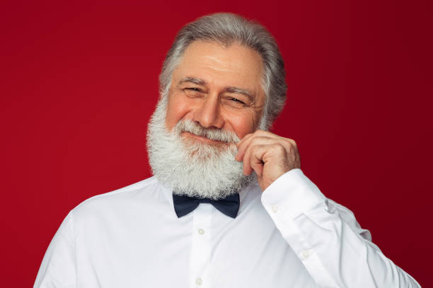 istock Portrait of emotional old man 1362977814