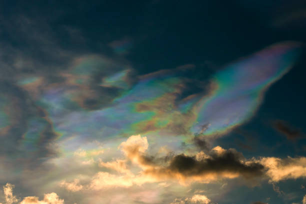 istock Very singular polar stratospheric light phenomenon 1362982699