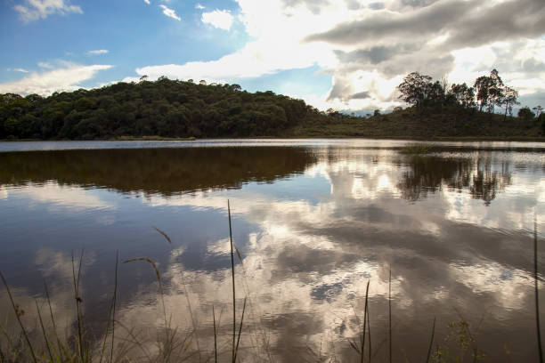 istock The reflection on  La Colorada lagoon 1362982774