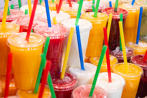 Plastic drinking straw is forbidden in many countries