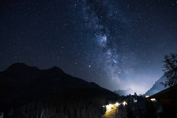 istock milky way midnight sky in warth, austria 1362987628