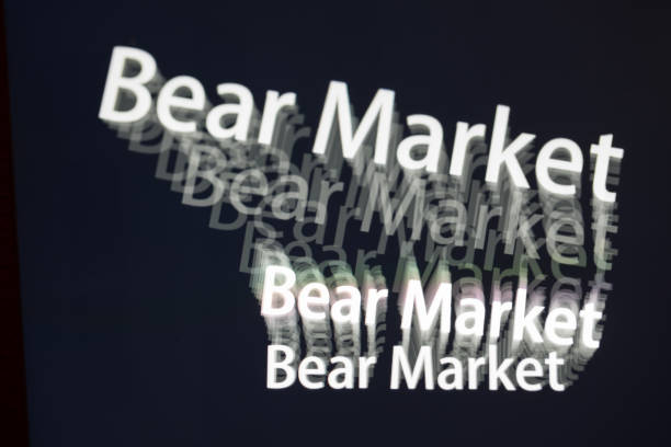 istock bear market letter in screen with multi exposure 1363000335