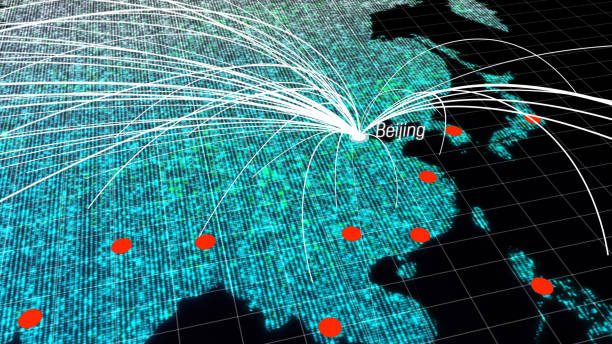 istock Global Cities Connection Beijing, China 1363005538