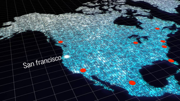 istock Global Cities Connection San Francisco, USA 1363006907