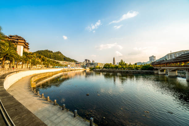 istock A bridge with ethnic characteristics, Duyun, Guizhou, China. 1363006994