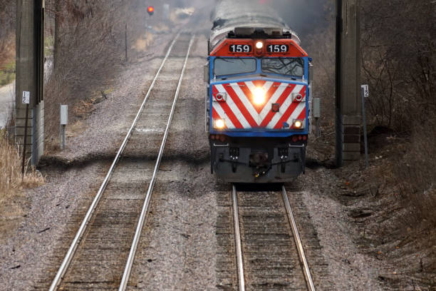 Freight Cars lined up in a shunting yard