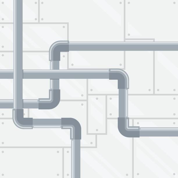 water pipes icon vector element design water pipes icon vector element design template pvc flange stock illustrations