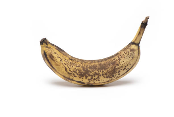 istock overripe brown ripe banana white background 1363022172