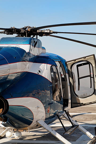 istock Helicopter Chopper abstract open right hand door 136303838