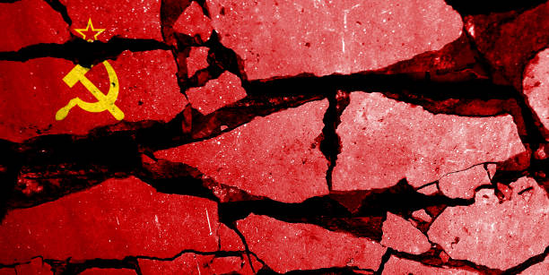 istock Historical flag of Soviet Union 1363038909