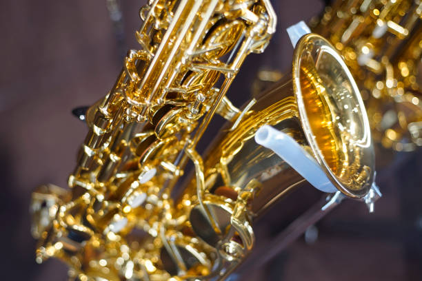 istock Saxophone and musical instrument image 1363039776