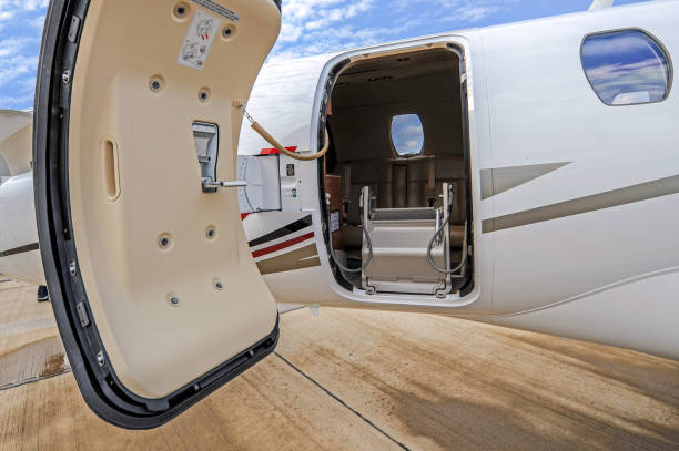istock A private plane is waiting for its passengers at the airport. 1363040081