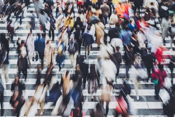 istock People walking crosswalk at Umeda in Osaka,Japan 1363045182