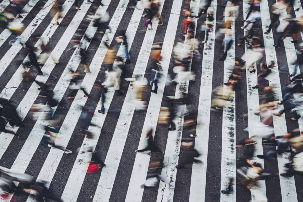 istock People walking crosswalk at Umeda in Osaka,Japan 1363045203