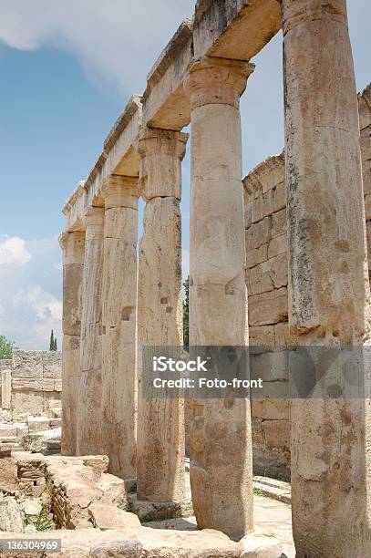 Rovine Di Hierapolis - Fotografie stock e altre immagini di Ambientazione esterna - Ambientazione esterna, Anatolia, Antica Grecia