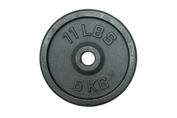 istock Weight for sport isolated on white background 1363057665