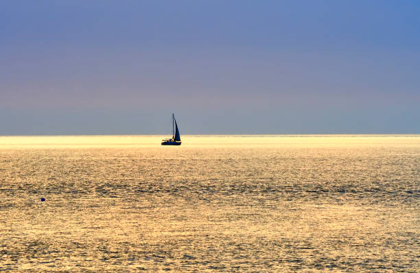 istock Yacht in the Black Sea 1363061072