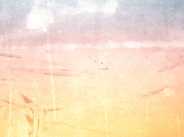 istock Watercolor gradient - abstract landscape background in pastel colors 1363062859
