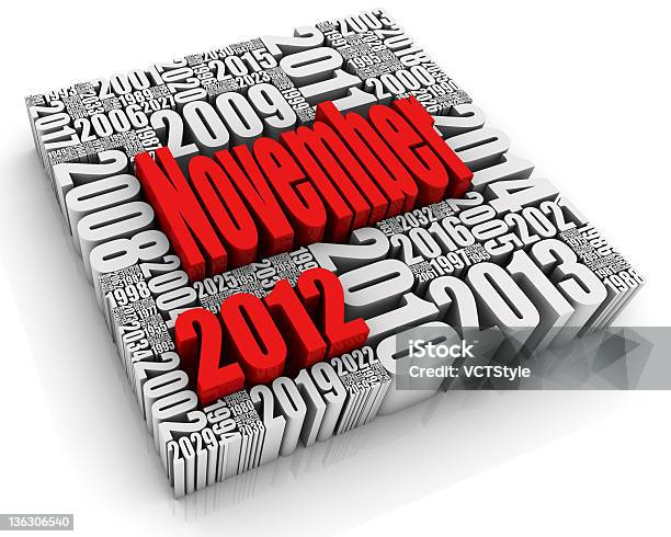 November 2012 Stockfoto und mehr Bilder von 2011 - 2011, 2012, Datum