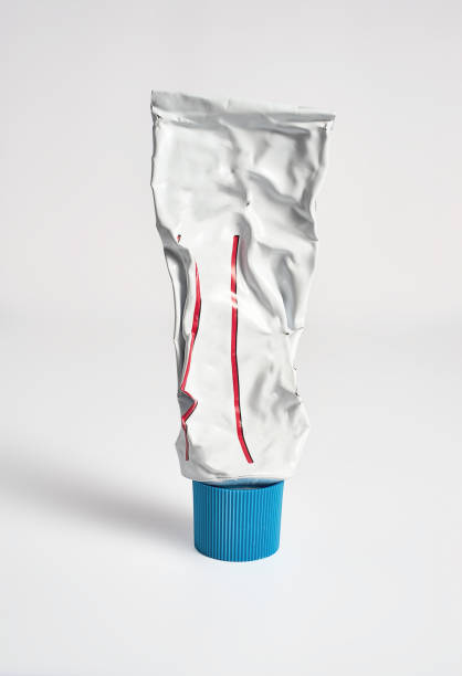 istock Real life used cream tube. 1363066901