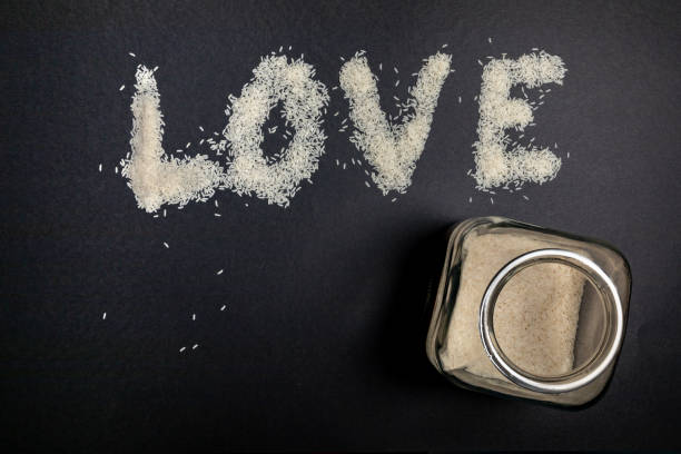 istock Love written with grains of rice 1363067990