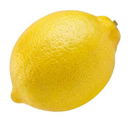 Delicioso limón sobre blanco photo