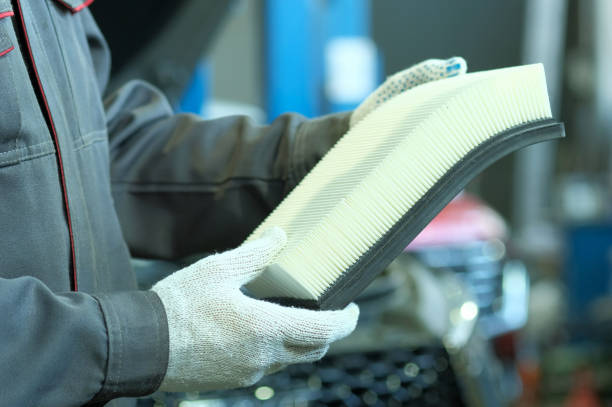 istock Car maintenance in a car service center. 1363085748