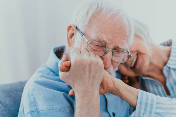 istock Elderly couple in love 1363089729