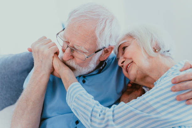 istock Elderly couple in love 1363089965