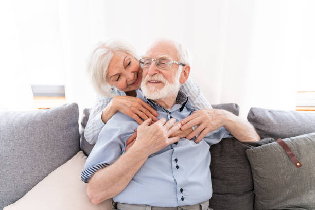 istock Elderly couple in love 1363090929