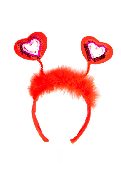 Isolated Valentine's Day Silly Headband