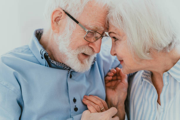 istock Elderly couple in love 1363091591