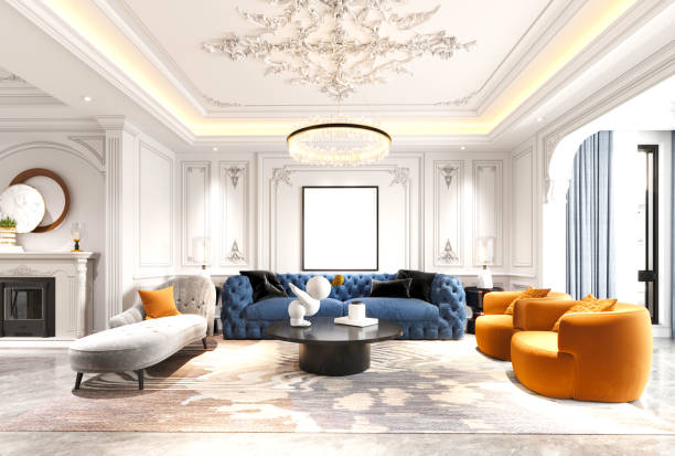 istock 3d render of modern living room 1363092336