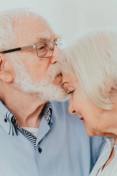 istock Elderly couple in love 1363092426