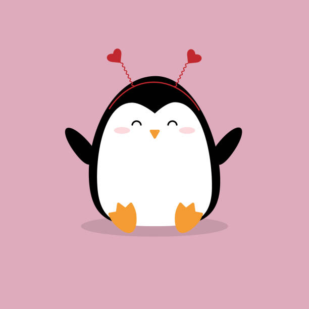 27,807 Cute Penguin Illustrations & Clip Art - iStock | Young penguin,  Kitten, Wolf